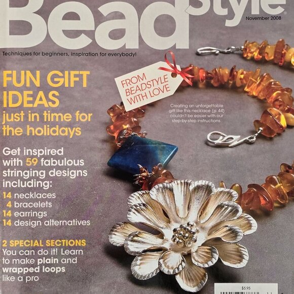 Bead Style Magazine November 2008 Fun Gift Ideas - Picture 10 of 10
